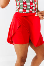 Load image into Gallery viewer, RED | ADULT Active Skort
