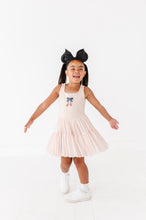 Load image into Gallery viewer, Pumpkin Bow TAN | (KIDS) Mesh DRESS
