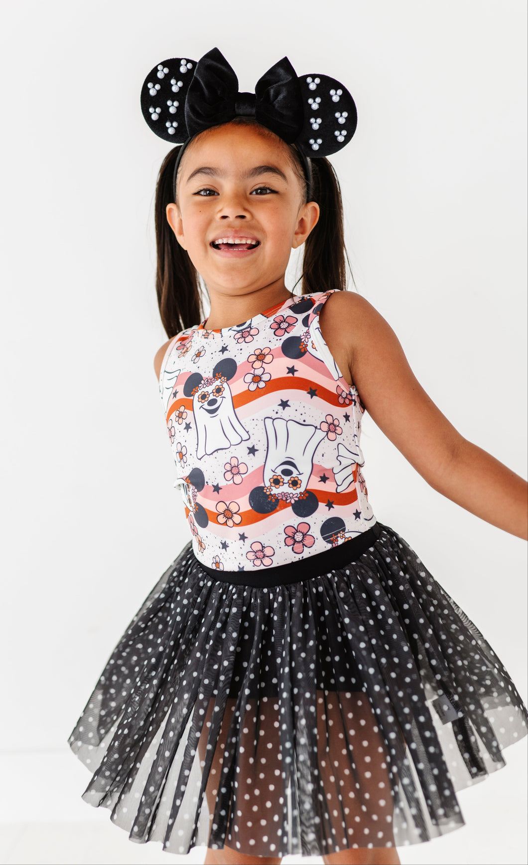 Groovy Minnie Ghosts | KIDS Activewear SET