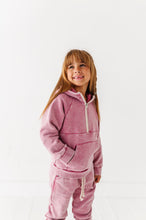 Load image into Gallery viewer, MAUVE | Vintage 1/4th HOODIE-JOGGER Set