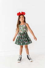 Load image into Gallery viewer, Mickey's Evergreen Check | KIDS Mesh Dress