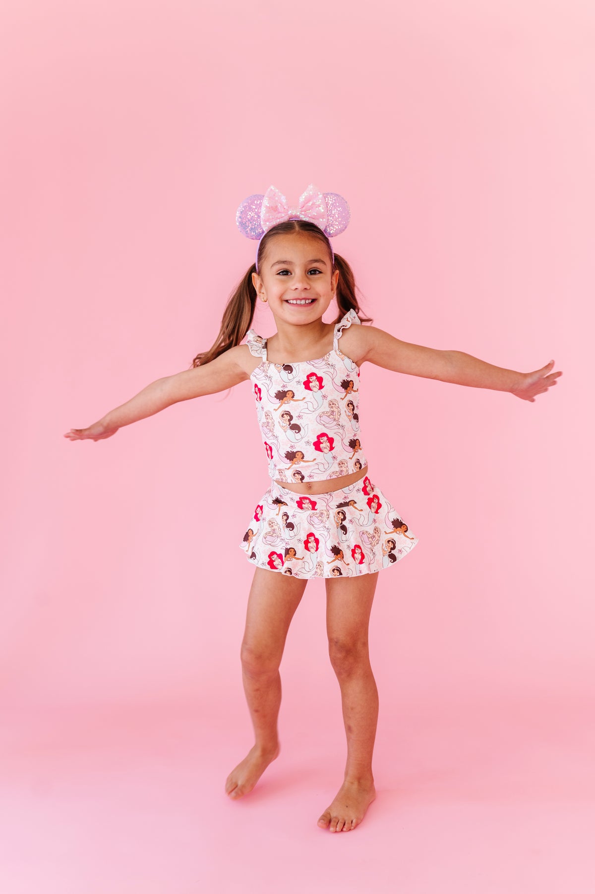Mermaid Princesses | TWO-PIECE Skirted Suit