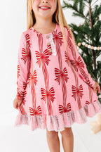 Peppermint Bows | DRESS (with shorts!)
