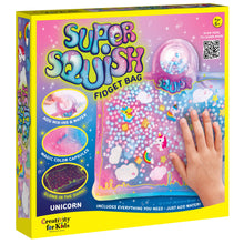 Load image into Gallery viewer, Super Squish DIY Fidget Bag Craft Kit: UNICORN