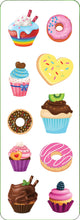 Load image into Gallery viewer, Sticker Set: Cupcakes &amp; Donuts (70+ stickers)