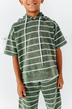 Load image into Gallery viewer, Olivine Stripes | Hoodie + Jogger SET