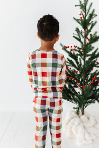 HOLIDAY PLAID | Jogger PJ SET