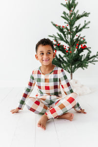 HOLIDAY PLAID | Jogger PJ SET