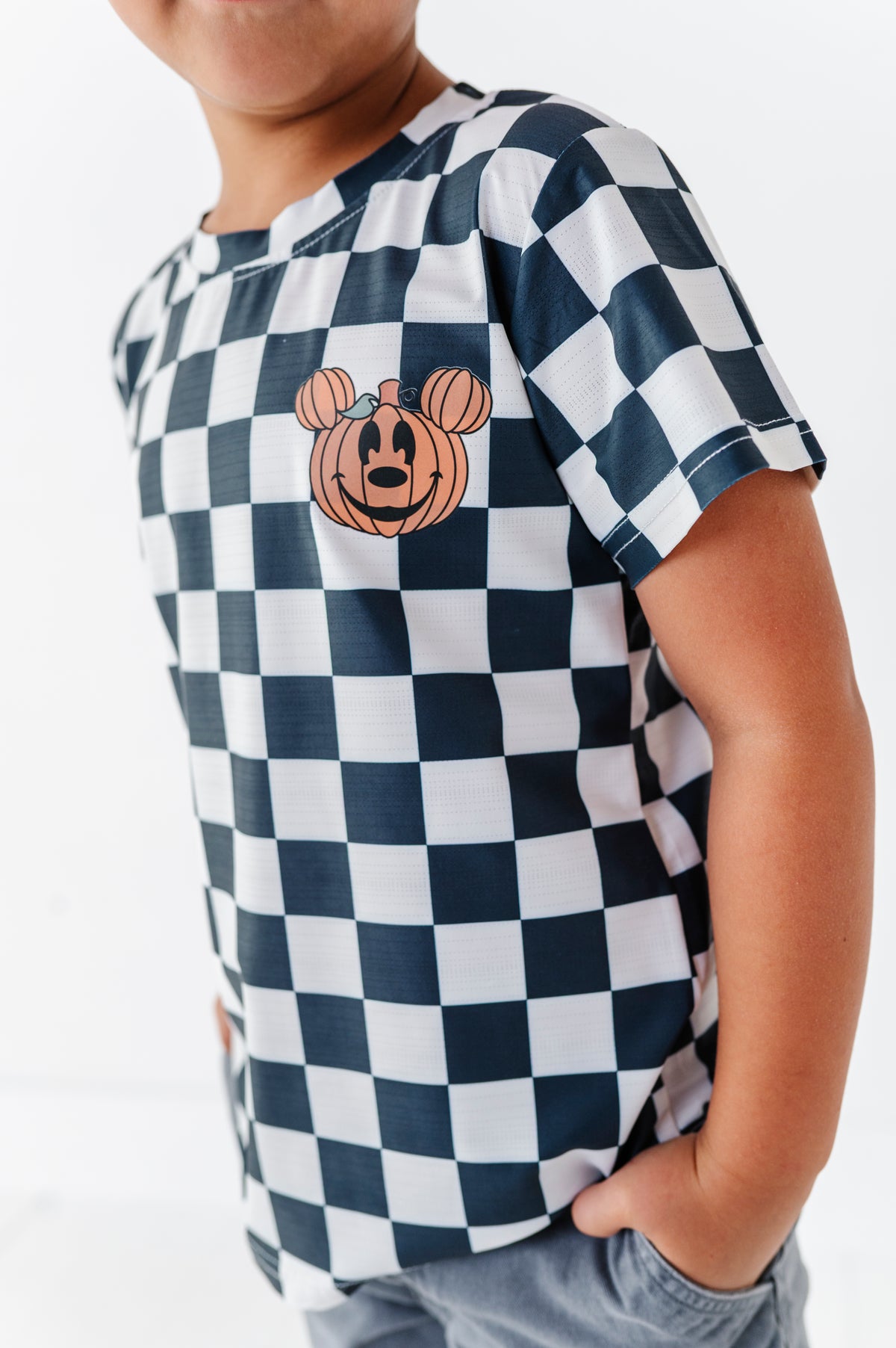 Check Pumpkin | BOYS Dri-Fit TEE
