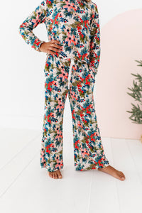 Holly Floral | GIRLS WIDE-LEG SET