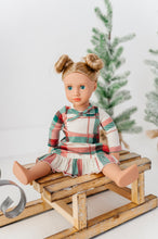 Load image into Gallery viewer, Holiday Plaid | 18" DOLL DRESS