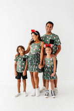 Load image into Gallery viewer, Mickey's Evergreen Check | ADULT Mesh Dress