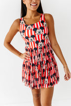 MICKEY Stripe (ADULT) | Mesh DRESS