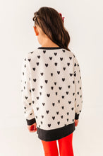 Load image into Gallery viewer, Leopard Hearts | Side Split Sweatshirt