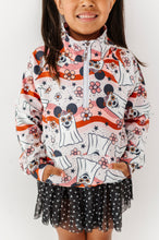 Load image into Gallery viewer, Groovy Minnie Ghosts | KIDS 1/4th Zip Up