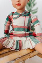 Holiday Plaid | 18" DOLL DRESS