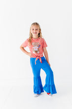 Load image into Gallery viewer, BLUE Spangled Stripes | FLARES