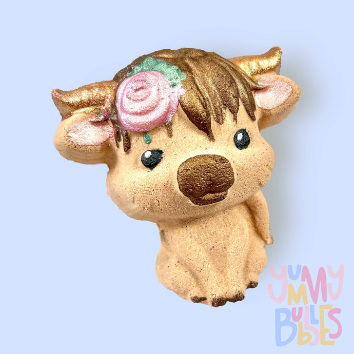 Bath Fizz: Highland Cow (Lg. Size)