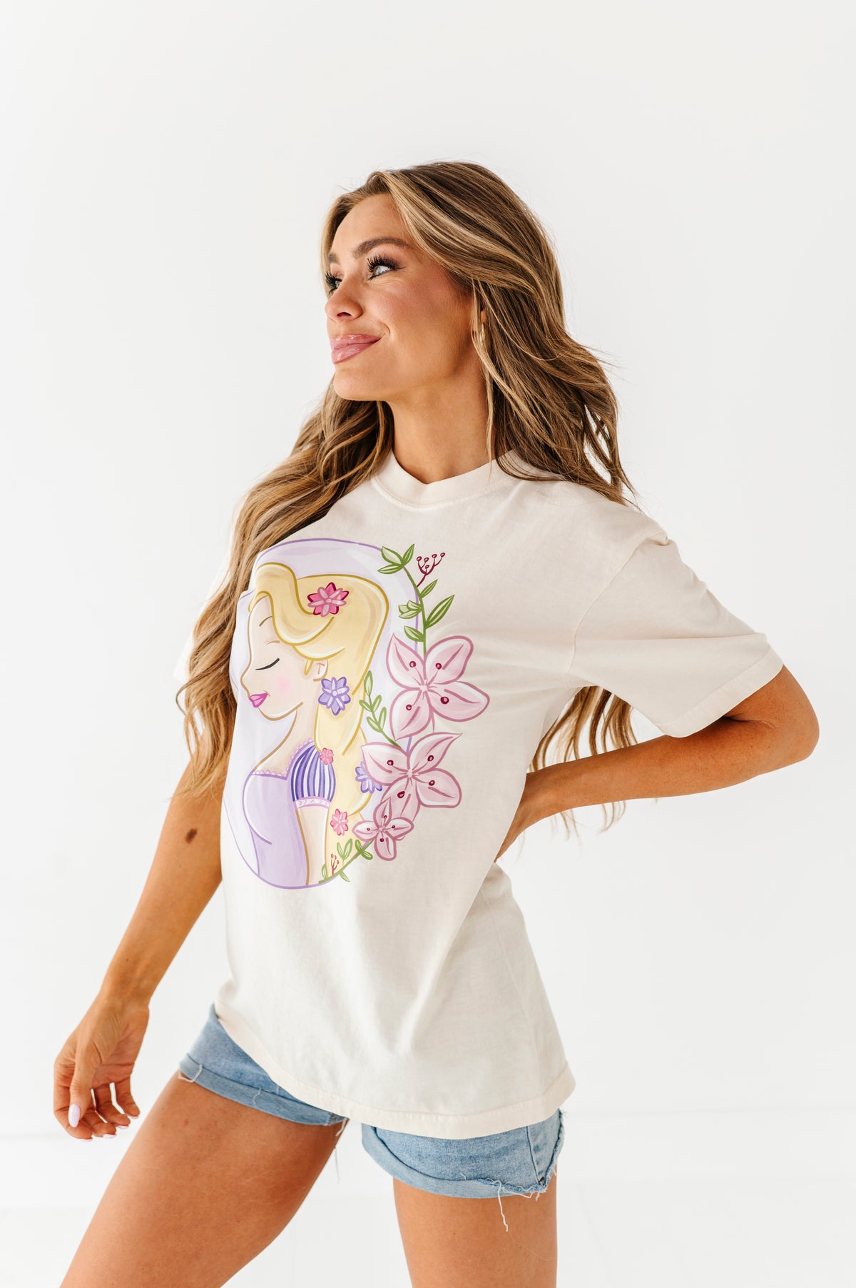 Rapunzel | ADULT tees (*CROP + FULL LENGTH HERE)