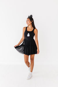 Minnie Ghost BLACK | (ADULT) Mesh DRESS