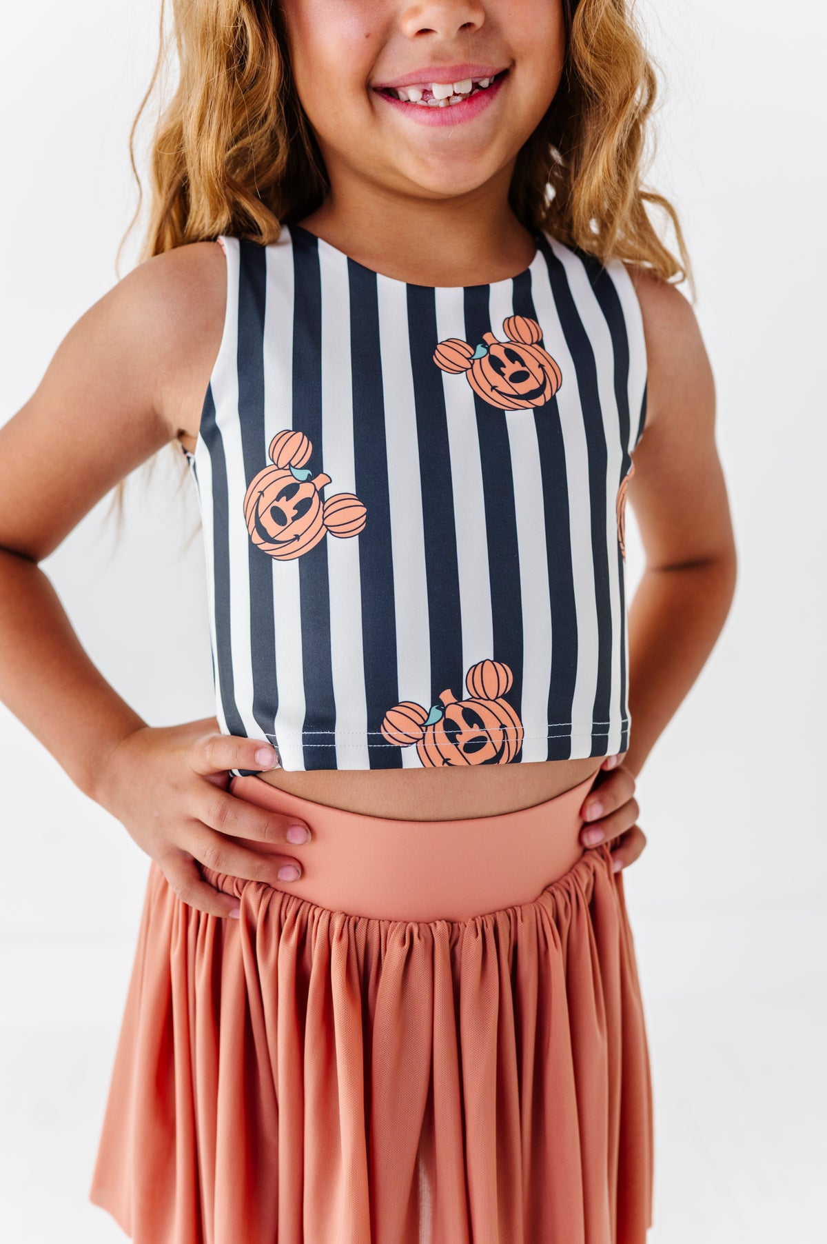 Stripe Mickey Pumpkin | Kids Active SET