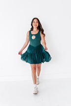 Merida (ADULT) | Teal Mesh DRESS