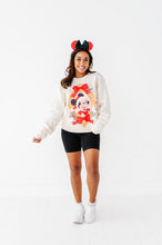 Load image into Gallery viewer, Mickey Bow Frame | CREAM Adult Sweatshirt