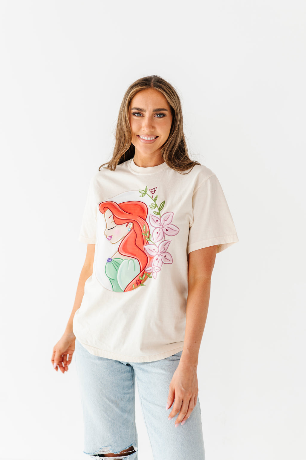 Ariel | ADULT tees (*CROP + FULL LENGTH HERE)
