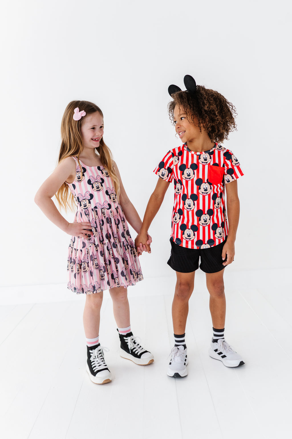 MICKEY Stripe (KIDS) | Athletic TEE