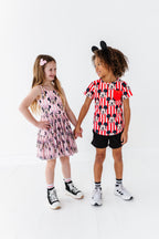MICKEY Stripe (KIDS) | Athletic TEE