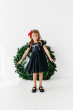 Load image into Gallery viewer, Black | Bow Party Dress