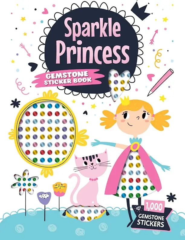 Gemstone Sticker Book: Sparkle Princess