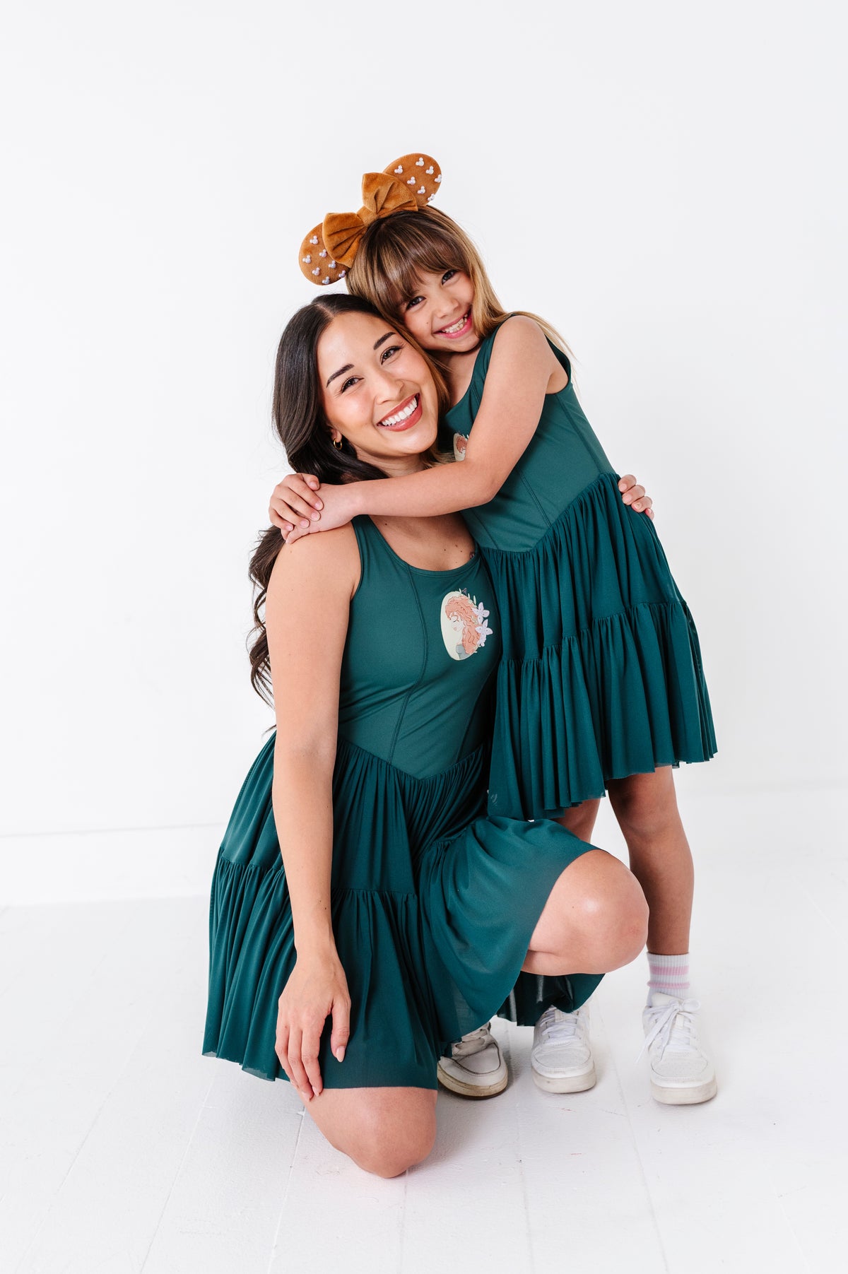 Merida (KIDS) | Teal Mesh DRESS