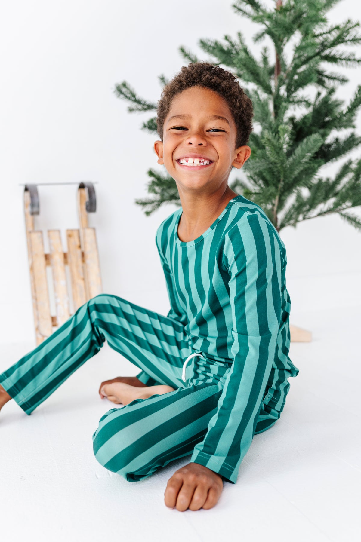 Evergreen Stripes | BOYS 2-Piece SET