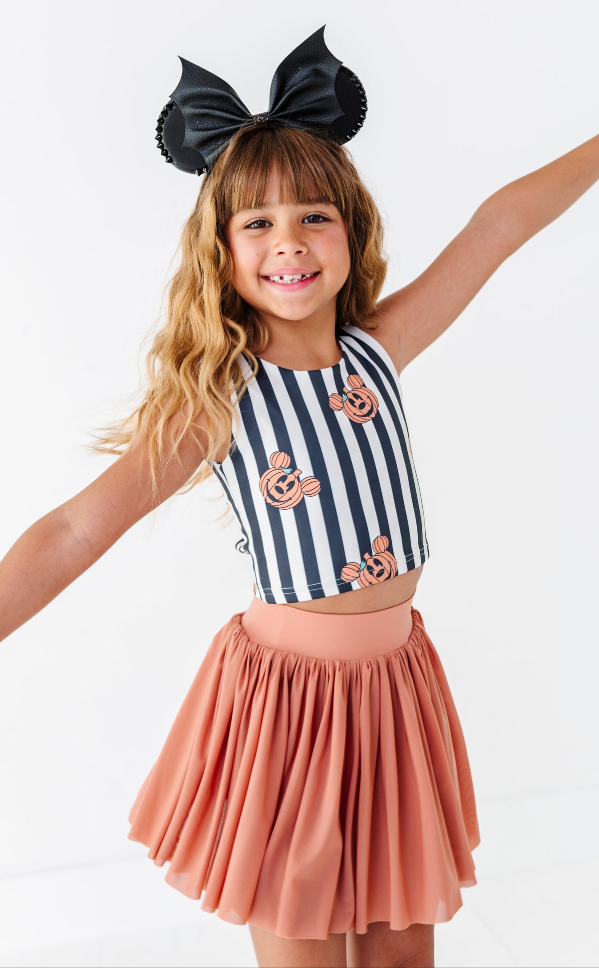 Stripe Mickey Pumpkin | Kids Active SET