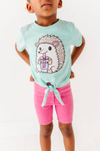 Load image into Gallery viewer, Bubblegum | RIBBED BIKER SHORTS