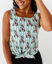 Load image into Gallery viewer, GOOFY Stripe (ADULT) | FRONT-TIE TANK