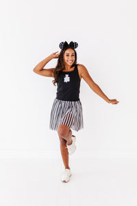 Minnie Ghost BLACK | ADULT TANK