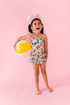 Retro Characters | TWO-PIECE Skirted Suit