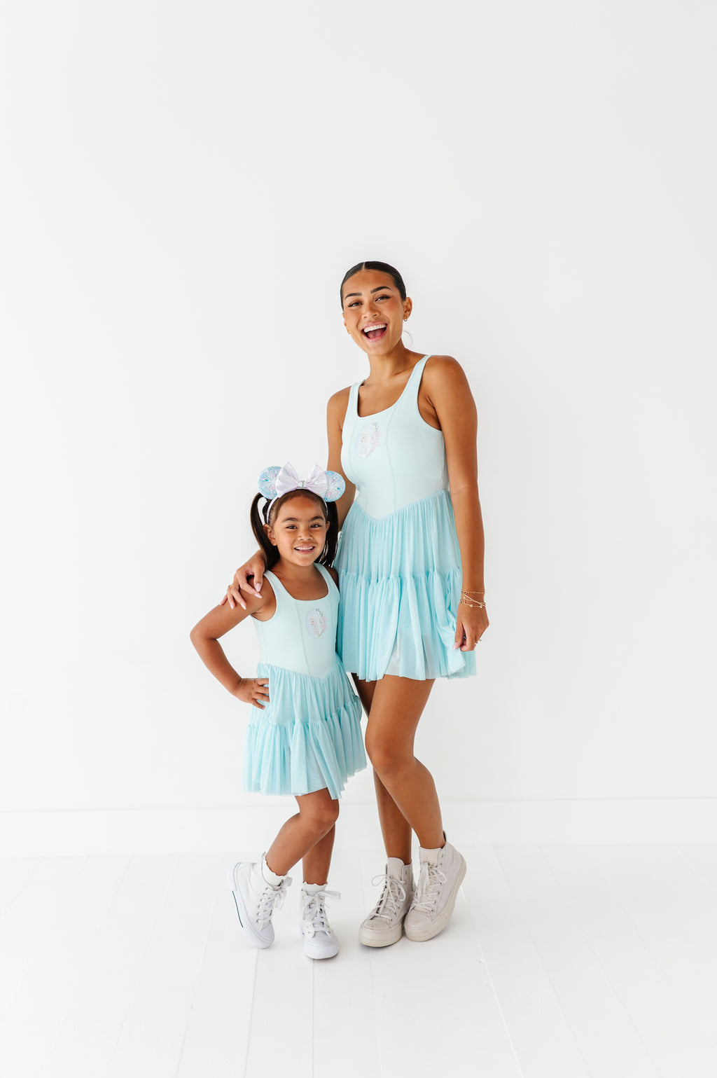 Elsa (ADULT) | Icy Blue Mesh DRESS