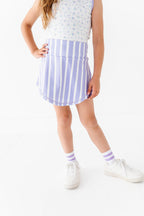 Lavender Petite Floral | Retro Tank SET