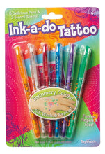 Load image into Gallery viewer, Ink-a-Do Tattoo Washable Pens (Set of 6)