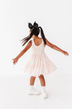 Load image into Gallery viewer, Pumpkin Bow TAN | (KIDS) Mesh DRESS