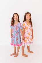 Load image into Gallery viewer, Heart Pop | Bamboo Nightgown (with shorts!)