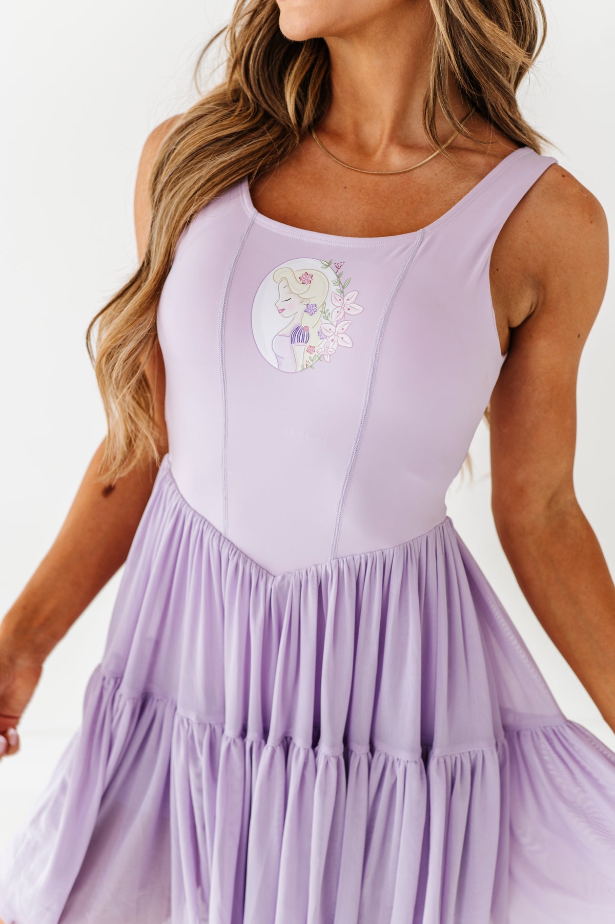 Rapunzel (ADULT) | Lilac Mesh DRESS