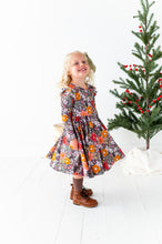 Load image into Gallery viewer, Peppermint Floral | Twirl Dress