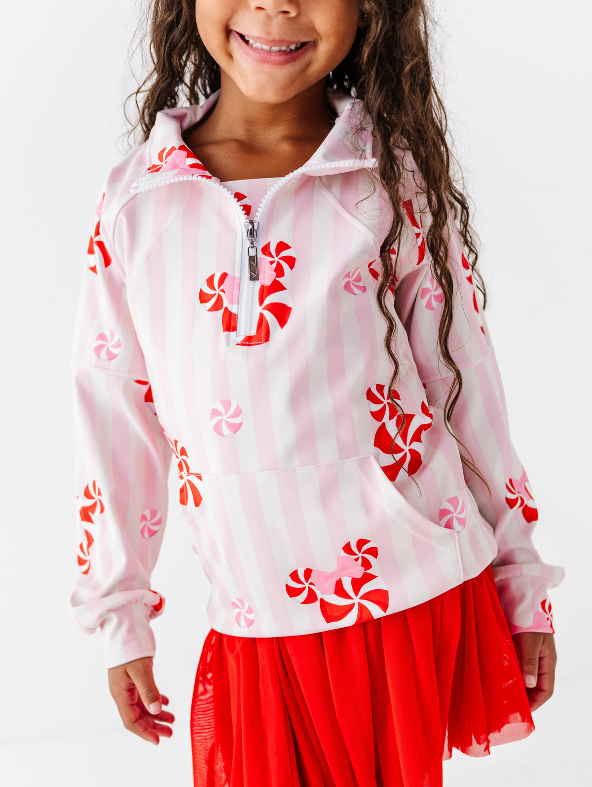 Peppermint Pixie | KIDS 1/4th ZIP