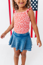 Load image into Gallery viewer, Navy RIBBED | Skort