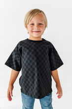 Load image into Gallery viewer, Stay Spooky Skelly | Checkered Boxy Tee