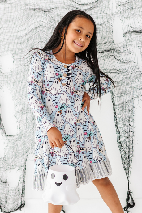 Preppy Ghost | BAMBOO NIGHTGOWN (with shorts!)